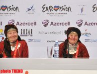 Azərbaycan bayrağı, Russian Party, Alla Puqaçova – "Buranovskiye babuşki"nin mətbuat konfransı (FOTO)