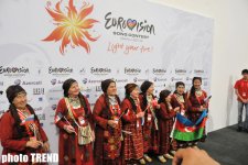Azərbaycan bayrağı, Russian Party, Alla Puqaçova – "Buranovskiye babuşki"nin mətbuat konfransı (FOTO)