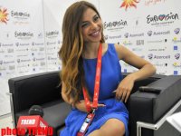 Yunanıstanın "Eurovision 2012" təmsilçisi Azərbaycanda özünü evdəki kimi hiss edir (FOTO)