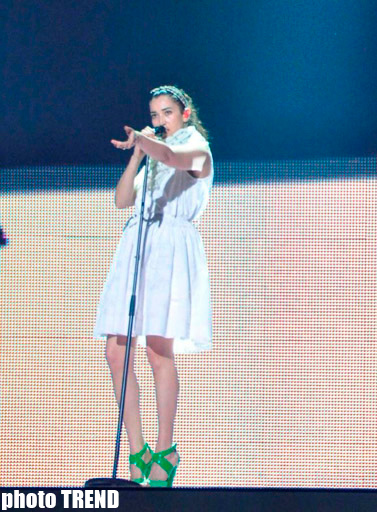 İtaliyanın "Eurovision" təmsilçisinin ilk məşqindən görüntülər (FOTO)