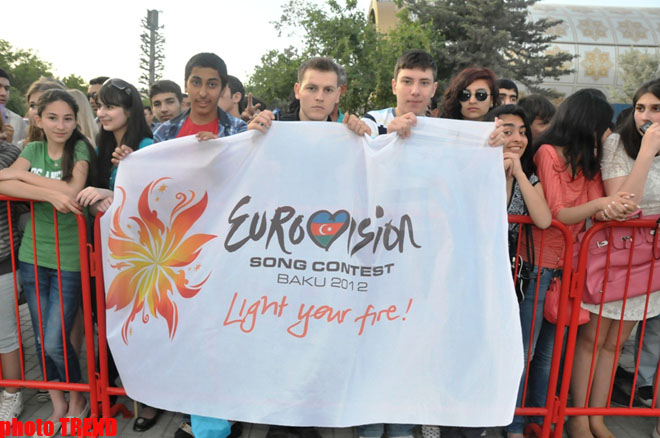 "Eurovision 2012" mahnı müsabiqəsinin rəsmi açılışı keçirilib (ƏLAVƏ OLUNUB) (FOTO)