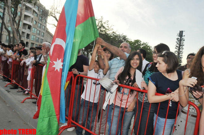 "Eurovision 2012" mahnı müsabiqəsinin rəsmi açılışı keçirilib (ƏLAVƏ OLUNUB) (FOTO)
