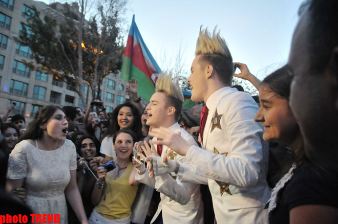 "Eurovision 2012" mahnı müsabiqəsinin rəsmi açılışı keçirilib (ƏLAVƏ OLUNUB) (FOTO)