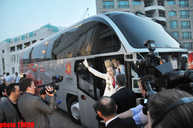 "Eurovision 2012" mahnı müsabiqəsinin rəsmi açılışı keçirilib (ƏLAVƏ OLUNUB) (FOTO)