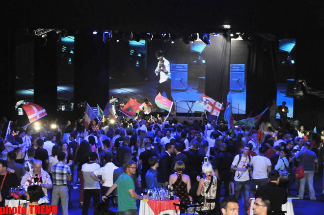 "Eurovision 2012" mahnı müsabiqəsinin rəsmi açılışı keçirilib (ƏLAVƏ OLUNUB) (FOTO)