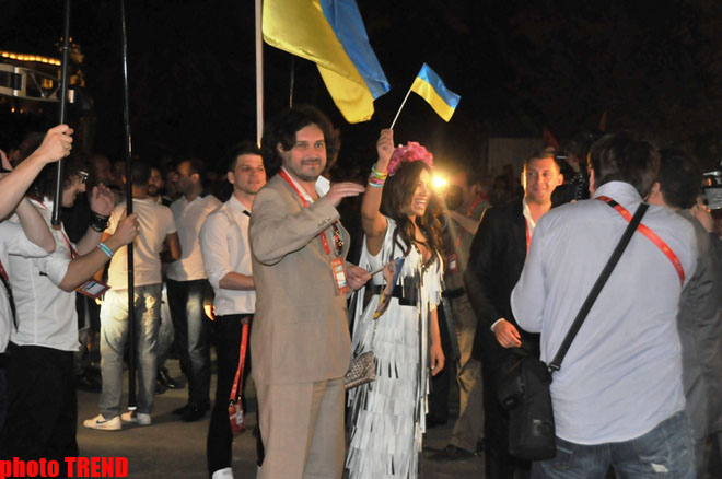 "Eurovision 2012" mahnı müsabiqəsinin rəsmi açılışı keçirilib (ƏLAVƏ OLUNUB) (FOTO)