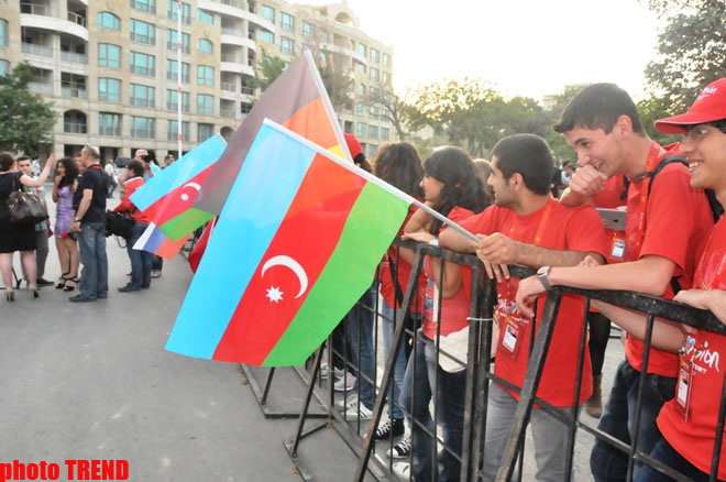 "Eurovision 2012" mahnı müsabiqəsinin rəsmi açılışı keçirilib (ƏLAVƏ OLUNUB) (FOTO)