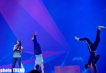 Fransanın "Eurovision" təmsilçisinin ilk məşqindən görüntülər (FOTO)