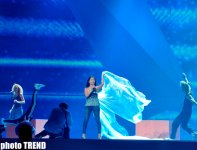 Fransanın "Eurovision" təmsilçisinin ilk məşqindən görüntülər (FOTO)