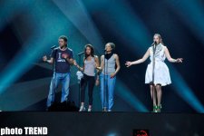 İtaliyanın "Eurovision" təmsilçisinin ilk məşqindən görüntülər (FOTO)