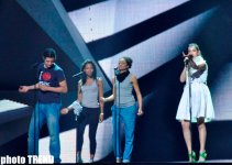 İtaliyanın "Eurovision" təmsilçisinin ilk məşqindən görüntülər (FOTO)