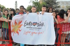"Eurovision 2012" mahnı müsabiqəsinin rəsmi açılışı keçirilib (ƏLAVƏ OLUNUB) (FOTO)