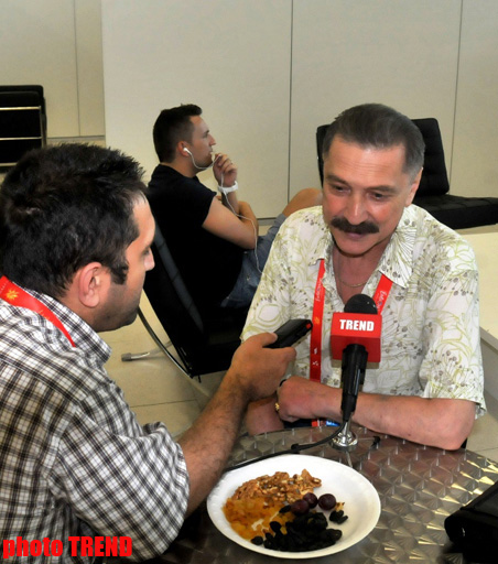 Belarusun "Eurovision 2012"-də nümayəndə heyətinin rəhbəri: Bakıda yaradılanı yalnız möcüzə adlandırmaq olar! (MÜSAHİBƏ) (FOTO)