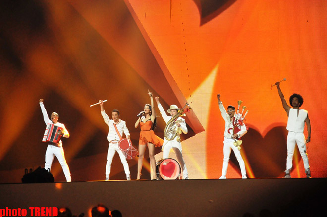 "Eurovision - 2012" ilk yarımfinalının açıq məşqi keçirilib (FOTO)