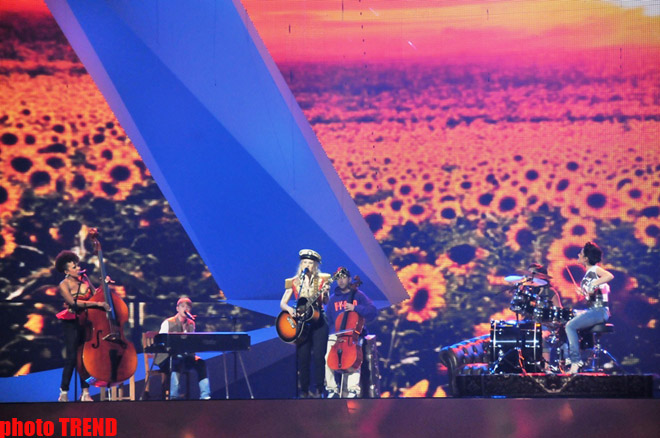 "Eurovision - 2012" ilk yarımfinalının açıq məşqi keçirilib (FOTO)