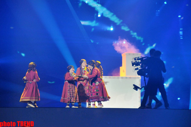 "Eurovision - 2012" ilk yarımfinalının açıq məşqi keçirilib (FOTO)