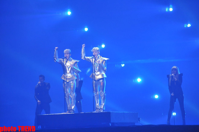 "Eurovision - 2012" ilk yarımfinalının açıq məşqi keçirilib (FOTO)