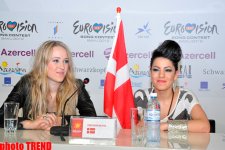 Danimarkanın "Eurovision 2012" təmsilçisi çox sevinir (FOTO)