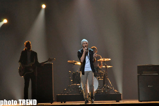 "Bakı Kristal Zalı"nda "Eurovision 2012"-nin finalının məşqləri keçirilib (FOTO)
