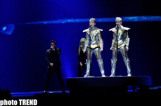 "Bakı Kristal Zalı"nda "Eurovision 2012"-nin finalının məşqləri keçirilib (FOTO)