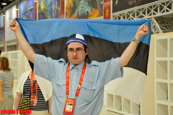 "Bakı Kristal Zalı"nın mətbuat mərkəzində "Eurovision 2012"-nin ən fəal azarkeşləri (FOTO)
