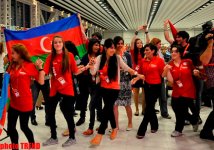 "Bakı Kristal Zalı"nın mətbuat mərkəzində "Eurovision 2012"-nin ən fəal azarkeşləri (FOTO)