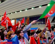 "Bakı Kristal Zalı"nın mətbuat mərkəzində "Eurovision 2012"-nin ən fəal azarkeşləri (FOTO)