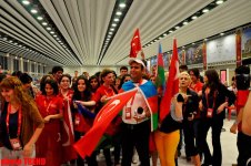 "Bakı Kristal Zalı"nın mətbuat mərkəzində "Eurovision 2012"-nin ən fəal azarkeşləri (FOTO)
