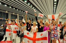 "Bakı Kristal Zalı"nın mətbuat mərkəzində "Eurovision 2012"-nin ən fəal azarkeşləri (FOTO)
