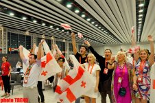 "Bakı Kristal Zalı"nın mətbuat mərkəzində "Eurovision 2012"-nin ən fəal azarkeşləri (FOTO)