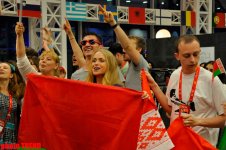 "Bakı Kristal Zalı"nın mətbuat mərkəzində "Eurovision 2012"-nin ən fəal azarkeşləri (FOTO)