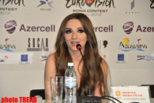 Səbinə Babayeva finala çıxmayan "Eurovision 2012" iştirakçılarına təşəkkür edib (FOTO)