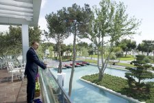 Prezident İlham Əliyev Dənizkənarı Milli Parkında “Kiçik Venesiya şəhərciyi”nin açılışında iştirak edib (FOTO)