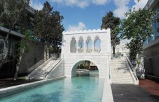 Prezident İlham Əliyev Dənizkənarı Milli Parkında “Kiçik Venesiya şəhərciyi”nin açılışında iştirak edib (FOTO)