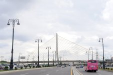 Heydər Əliyev və Ziya Bünyadov prospektlərinin kəsişməsindəki yol qovşağının üçüncü kompleksi istifadəyə verilib (FOTO)