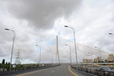 Heydər Əliyev və Ziya Bünyadov prospektlərinin kəsişməsindəki yol qovşağının üçüncü kompleksi istifadəyə verilib (FOTO)