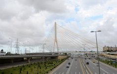 Heydər Əliyev və Ziya Bünyadov prospektlərinin kəsişməsindəki yol qovşağının üçüncü kompleksi istifadəyə verilib (FOTO)
