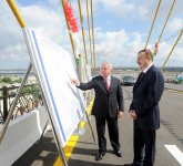 Heydər Əliyev və Ziya Bünyadov prospektlərinin kəsişməsindəki yol qovşağının üçüncü kompleksi istifadəyə verilib (FOTO)