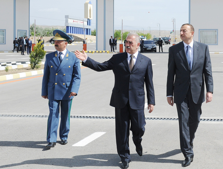 Prezident İlham Əliyev Naxçıvan Şəhər Gömrük İdarəsinin açılışında iştirak edib (FOTO)