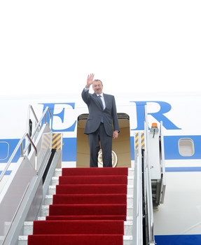Prezident İlham Əliyevin Naxçıvan Muxtar Respublikasına səfəri başa çatdı (FOTO)