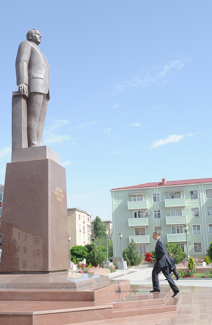 İlham Əliyevin Naxçıvana səfəri başlayıb (ƏLAVƏ OLUNUB) (FOTO)