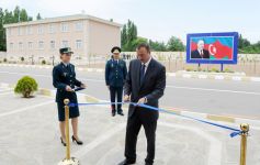 İlham Əliyev Uşaq Musiqi Məktəbinin açılışında iştirak edib, Culfa sərhəd komendantlığında və sərhəd zastavasında aparılan yenidənqurma işləri ilə tanış olub (FOTO)