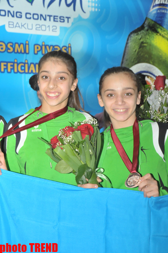 Gənc gimnastlar özlərini Azərbaycan gimnastikasının gələcəyi kimi tanıtdılar - məşqçi (FOTO)