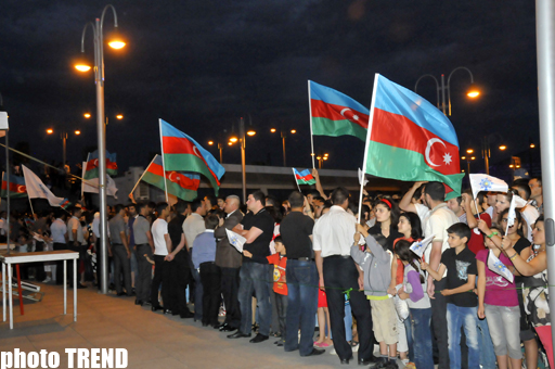 YAP Gənclər Birliyi "Heydər Əliyev: Qurtuluşdan tərəqqiyə" adlı konsert proqramını təşkil edib (FOTO)