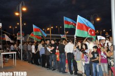 YAP Gənclər Birliyi "Heydər Əliyev: Qurtuluşdan tərəqqiyə" adlı konsert proqramını təşkil edib (FOTO)