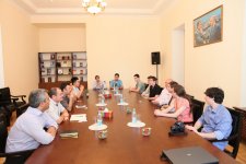 Heydər Əliyev Fondunun dəstəyi ilə amerikalı məktəblilər arasında keçirilən inşa müsabiqəsinin qalibləri Azərbaycanda səfərdədirlər (FOTO)
