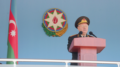 Prezident İlham Əliyev Heydər Əliyev adına Azərbaycan Ali Hərbi Məktəbində keçirilən təntənəli mərasimdə iştirak edib (FOTO)