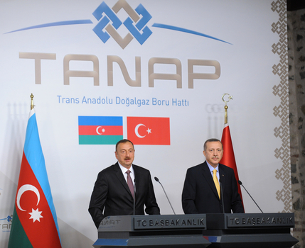Prezident İlham Əliyev: Azərbaycan və Türkiyənin birgə həyata keçirdiyi böyük layihələr bu gün dünya enerji xəritəsinə yeni çalarlar gətirib (FOTO)