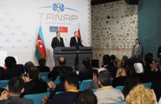 Prezident İlham Əliyev: Azərbaycan və Türkiyənin birgə həyata keçirdiyi böyük layihələr bu gün dünya enerji xəritəsinə yeni çalarlar gətirib (FOTO)