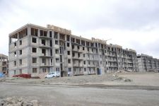 Azərbaycan Məcburi Köçkünlərin Sosial İnkişaf Fondunun direktoru tikinti işləri ilə tanış olub (FOTO)